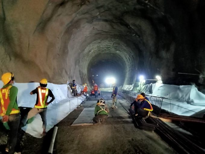 latest company news about Together with the 1st General Contractor of Thailand, Joaboa Tech Creates Waterproof Barrier for the Longest Railway Tunnel in Thailand!  2