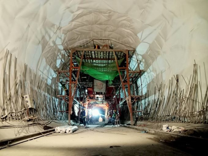 latest company news about Together with the 1st General Contractor of Thailand, Joaboa Tech Creates Waterproof Barrier for the Longest Railway Tunnel in Thailand!  1
