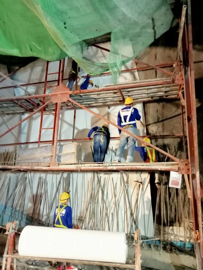 latest company news about Together with the 1st General Contractor of Thailand, Joaboa Tech Creates Waterproof Barrier for the Longest Railway Tunnel in Thailand!  4
