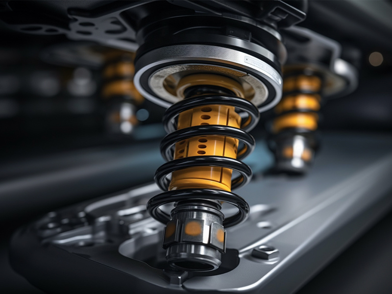 What are the steps to disassemble a car driveshaft?