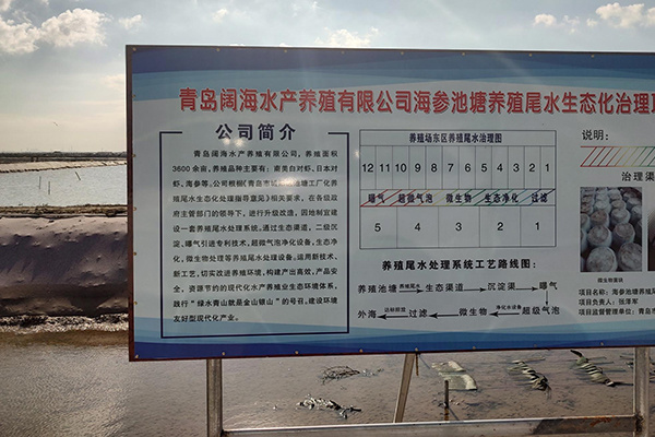 Pilot treatment of farm tail water