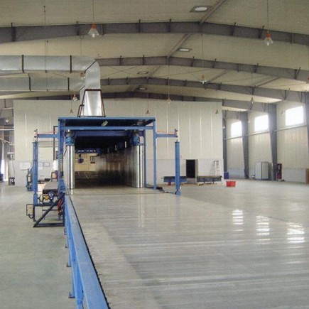 GZLF-2400 Horizontal Automatic Continuously Foaming line