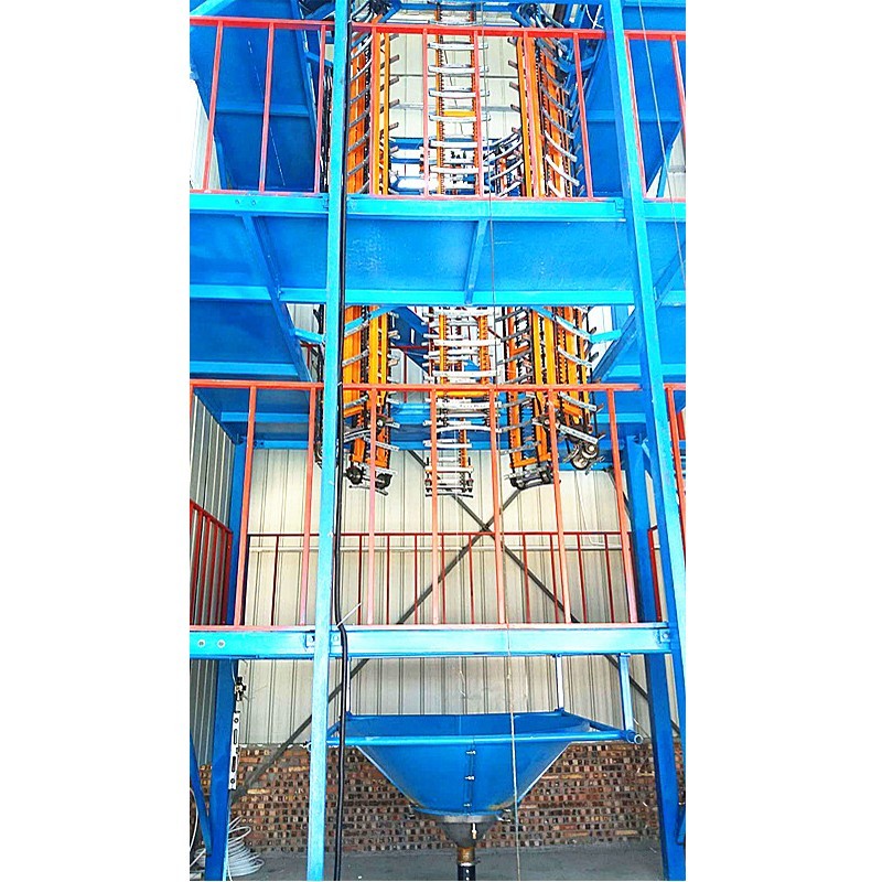 Sponge vertical circular bubble foaming machine