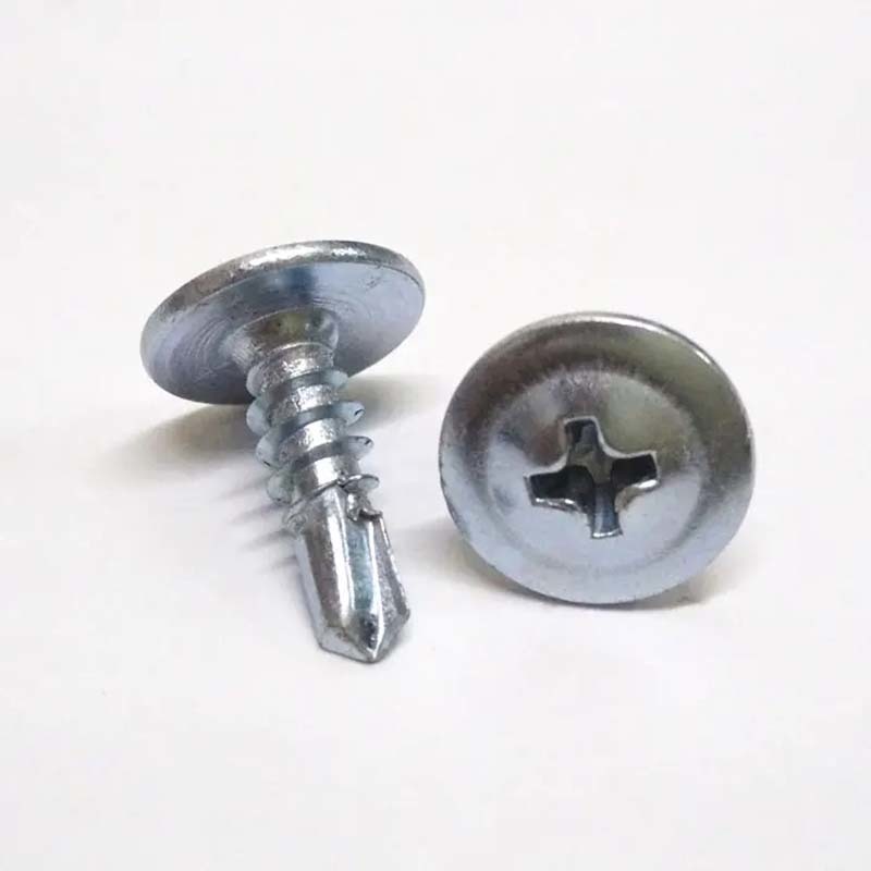 Round head cross drill tail wire