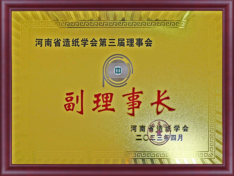 Vice-President of the Third Council of the Paper Society1 Vice-President of the Third Council of the Paper Society1
