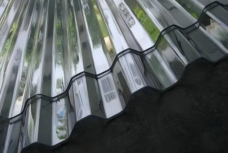 PVC corrugated sheet use