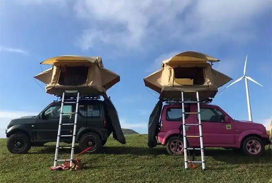 Car roof tents are the new favorite for camping and sought after by outdoor enthusiasts Car roof tents are the new favorite for camping and sought after by outdoor enthusiasts