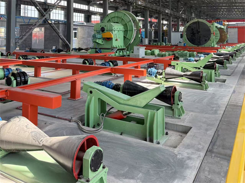 Ssaw pipe hydrallic test machine