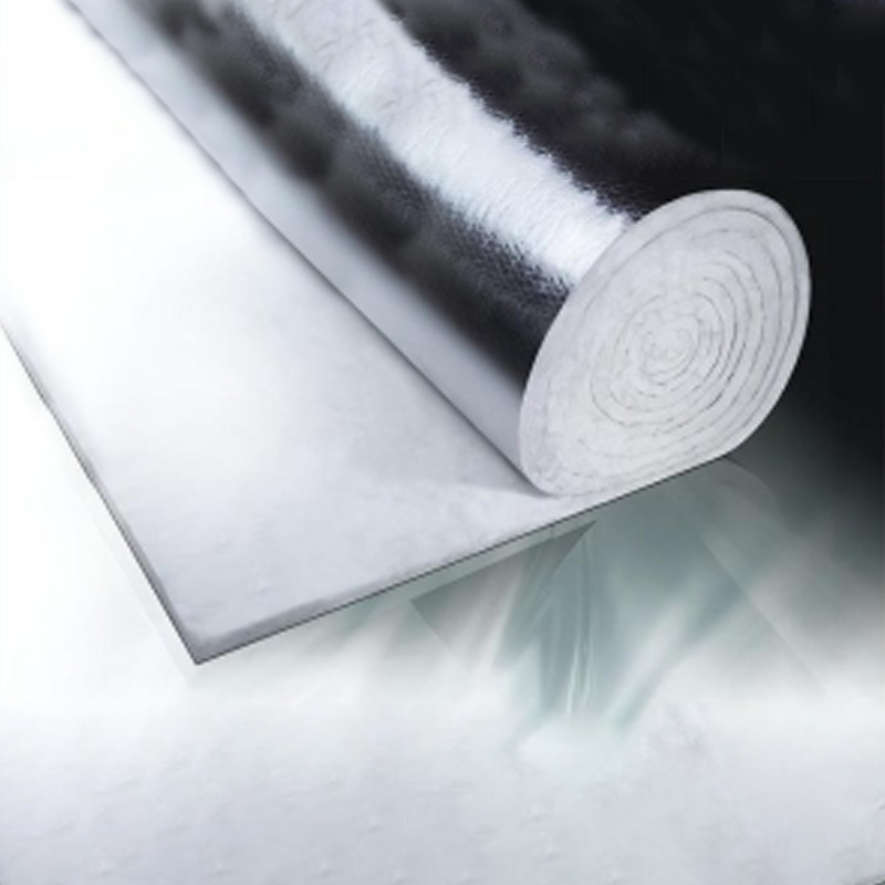 Formaldehyde-free environmentally friendly glass wool felt