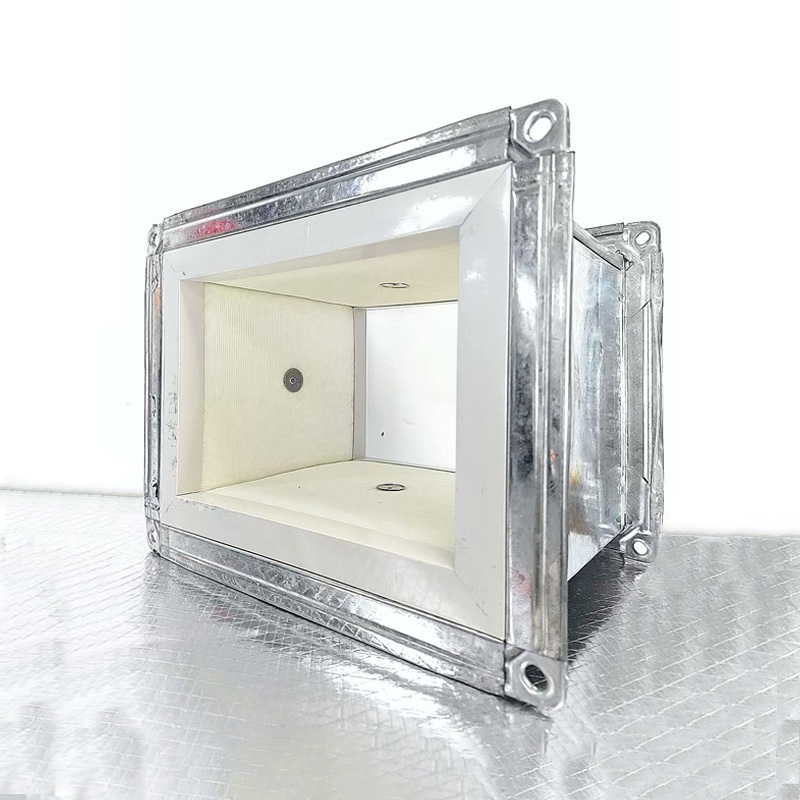 Formaldehyde-free enhanced energy-saving soundproof air duct