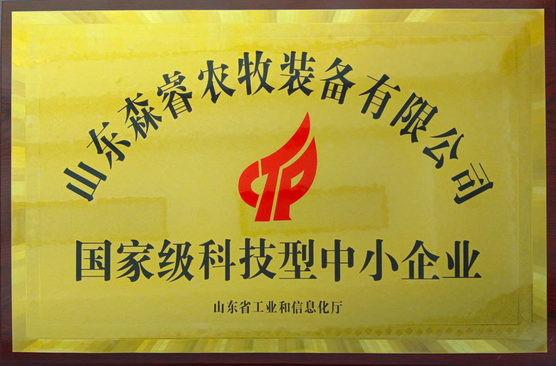 國(guó)家級(jí)科技型中小企業(yè)