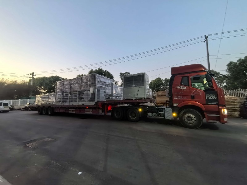 Taicang customer - Large and medium-sized fully enclosed cleaning equipment shipment site
