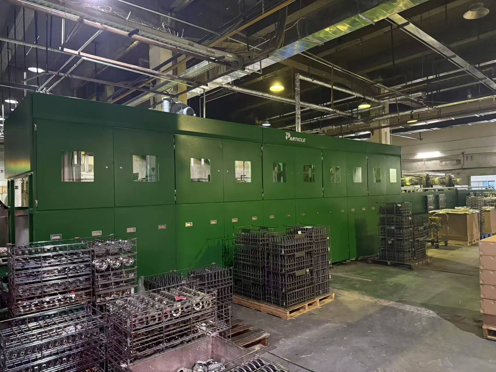 Multi slot water-based cleaning equipment delivered for use