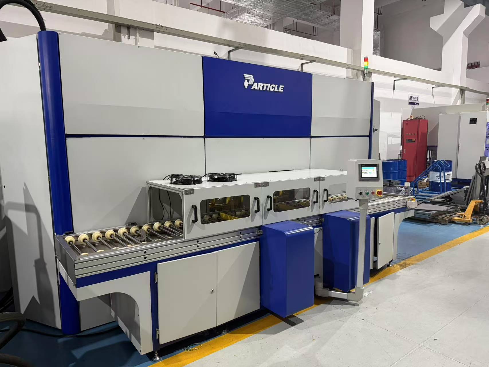 Fully enclosed dual station cleaning equipment successfully delivered