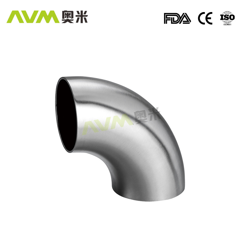 Sanitary Short Elbow Welded