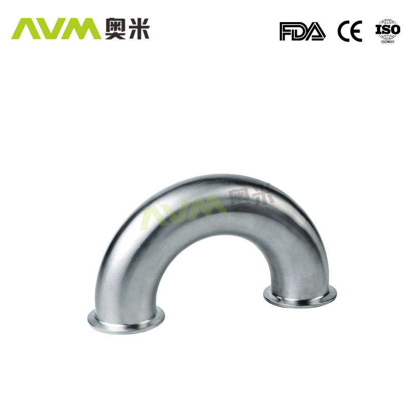 Sanitary U-Elbow Clamped