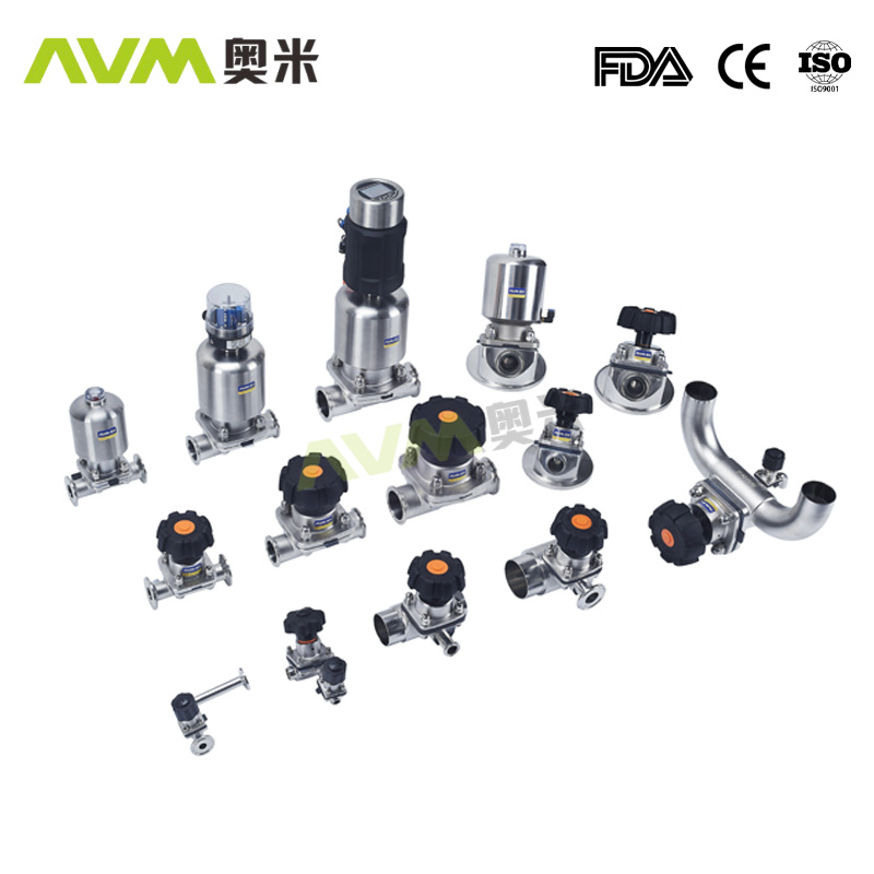 Diaphragm valve combination