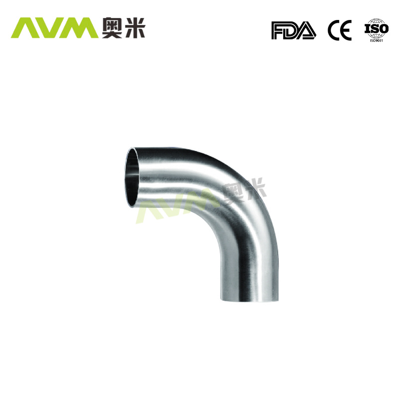 Sanitary Long Elbow Welded