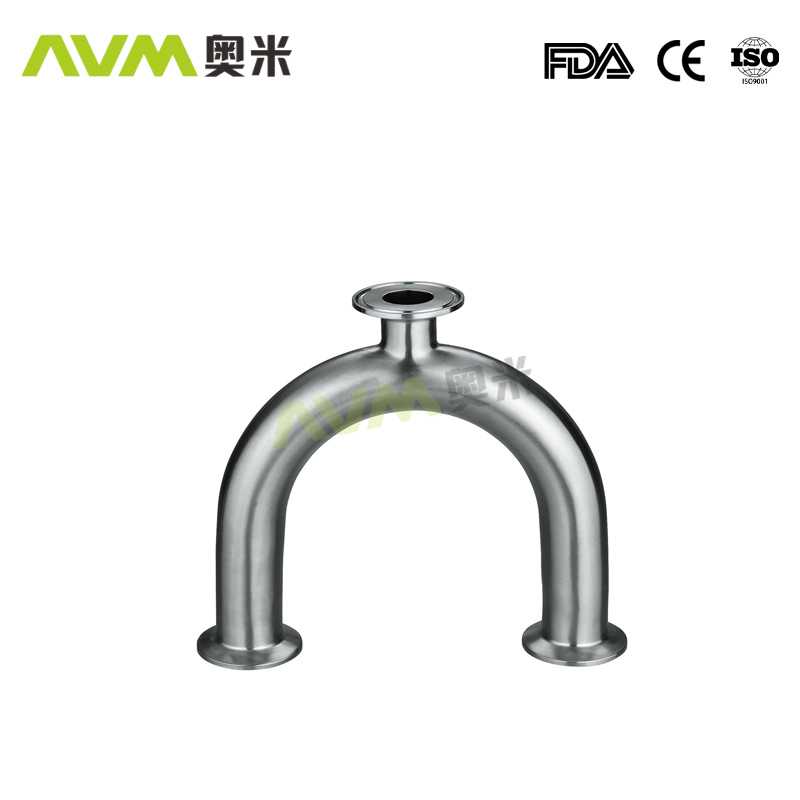 Sanitary U-Tee Clamped