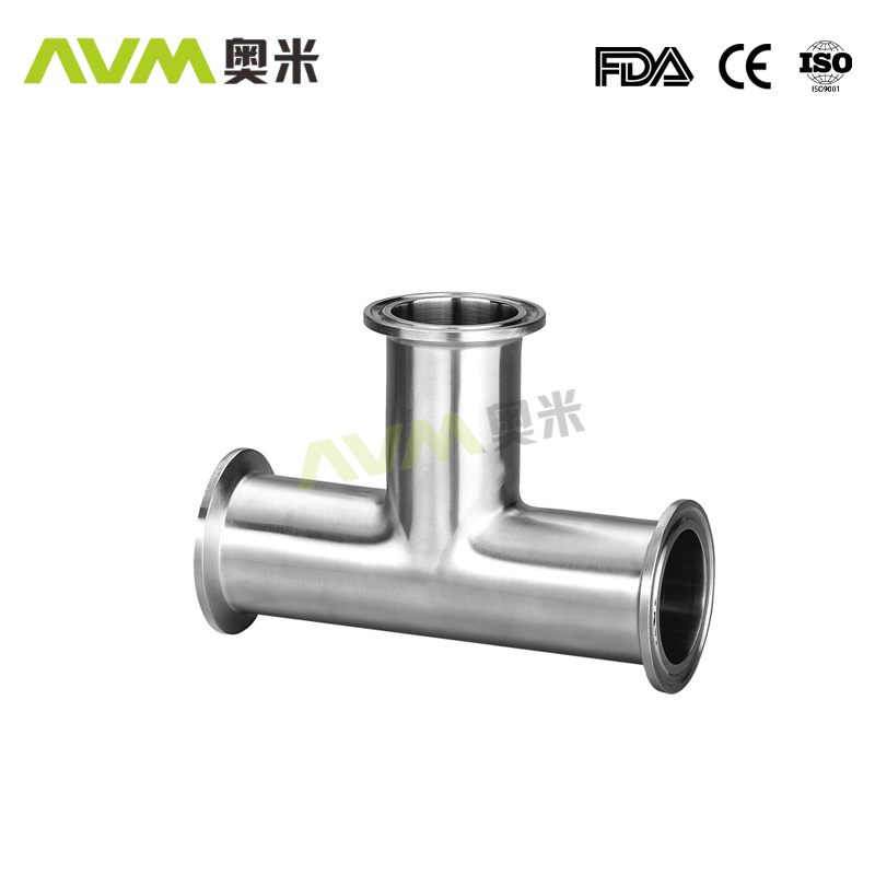 Sanitary Tee  Clamped