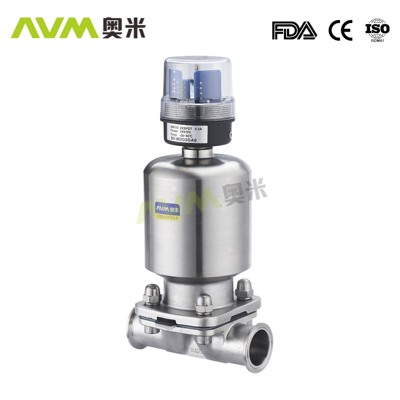 Pneumatic diaphragm valve