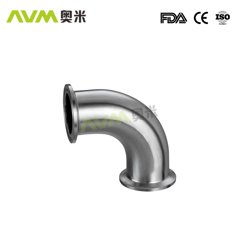 Sanitary Elbow  Clamped