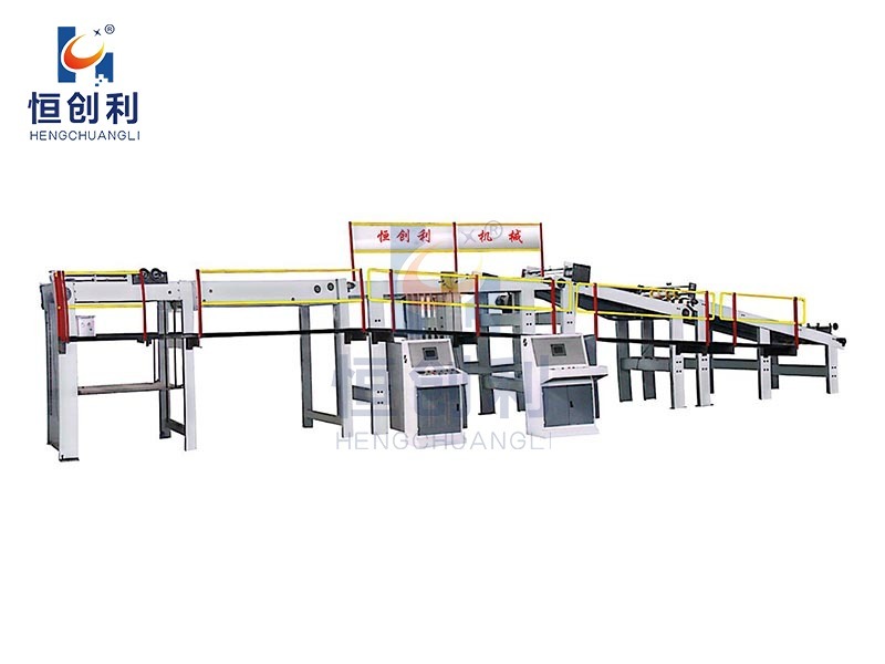 Automatic flip paper machine