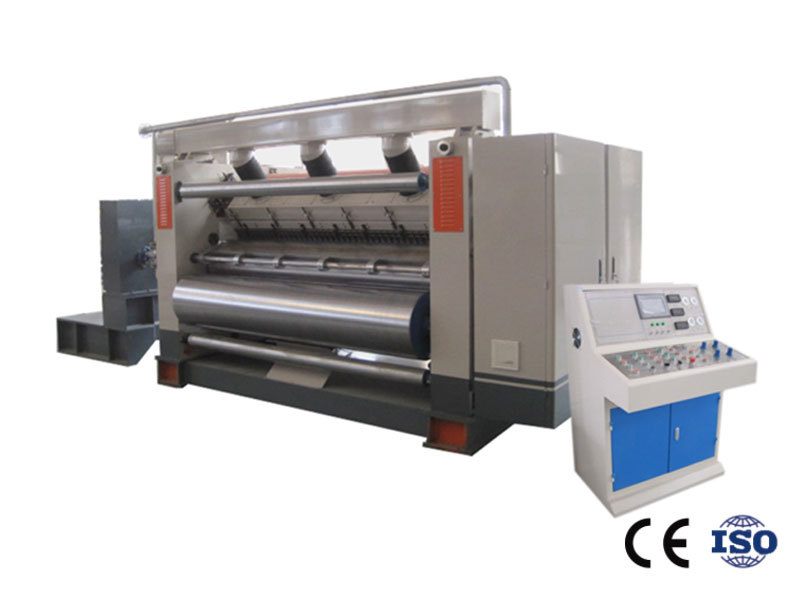 Square type single face corrugating machine