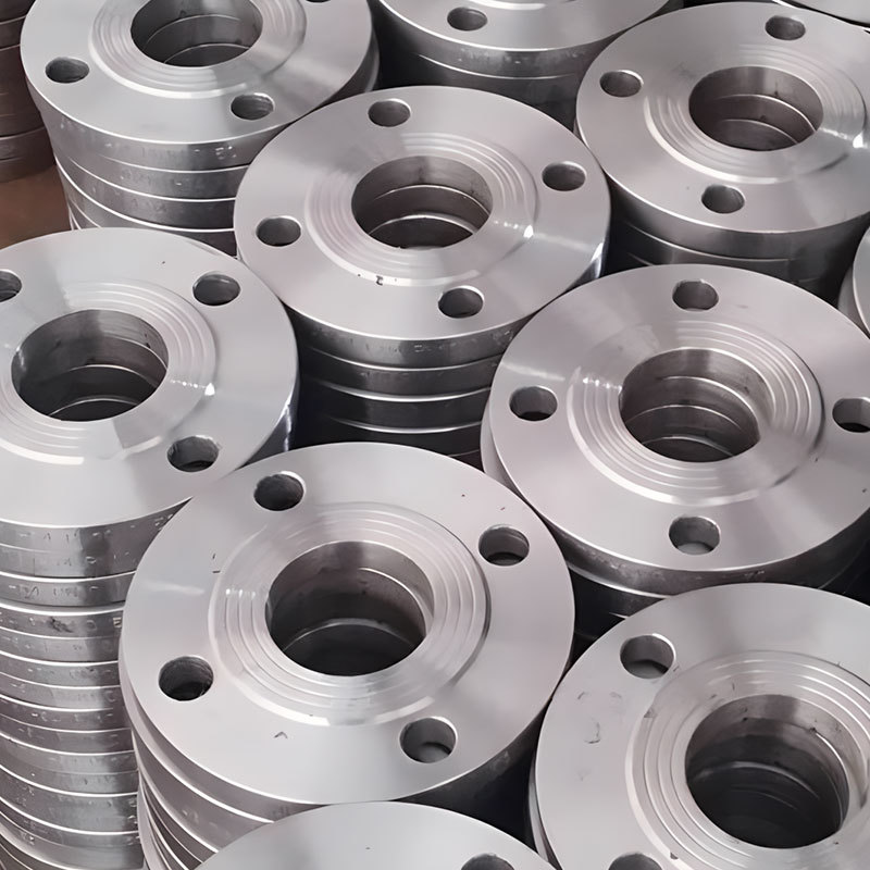 Flat welding flange