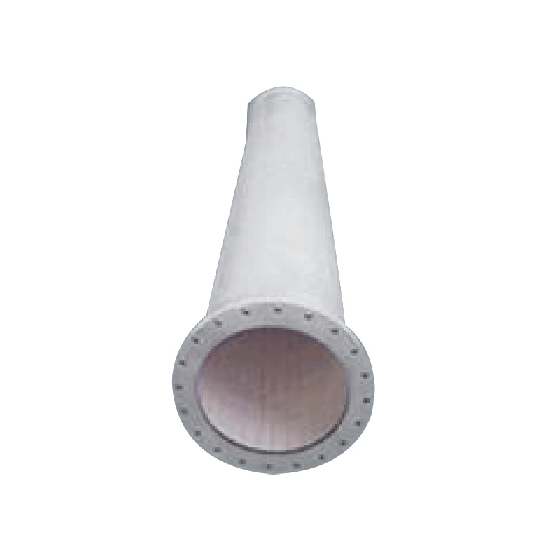Ceramic patch wear-resistant pipeline