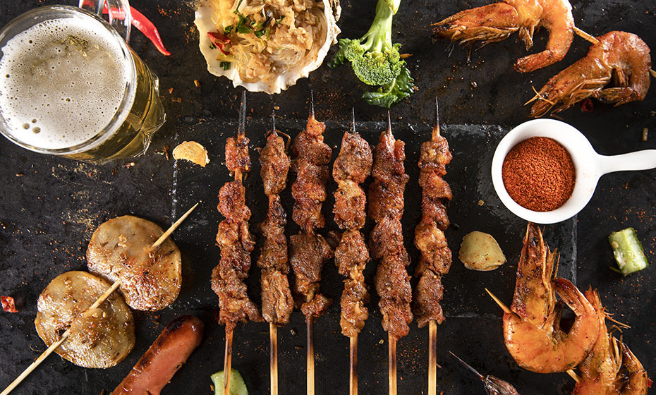 What are the seasonings for barbecue?