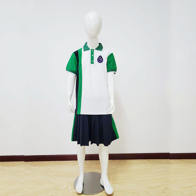 夏装校服（绿色款）校服定制