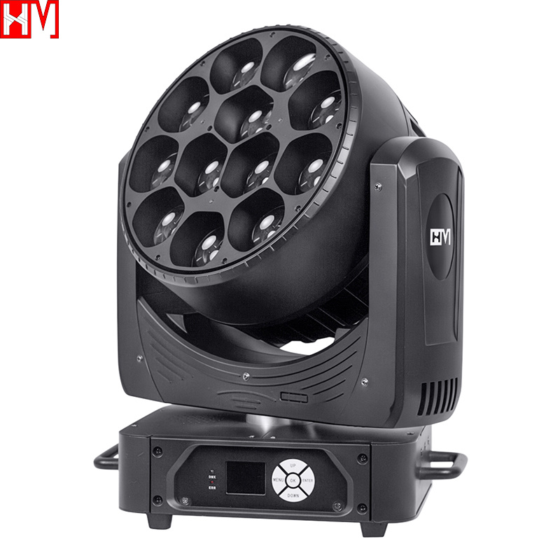 12x40W LED Moving Head Light With Zoom