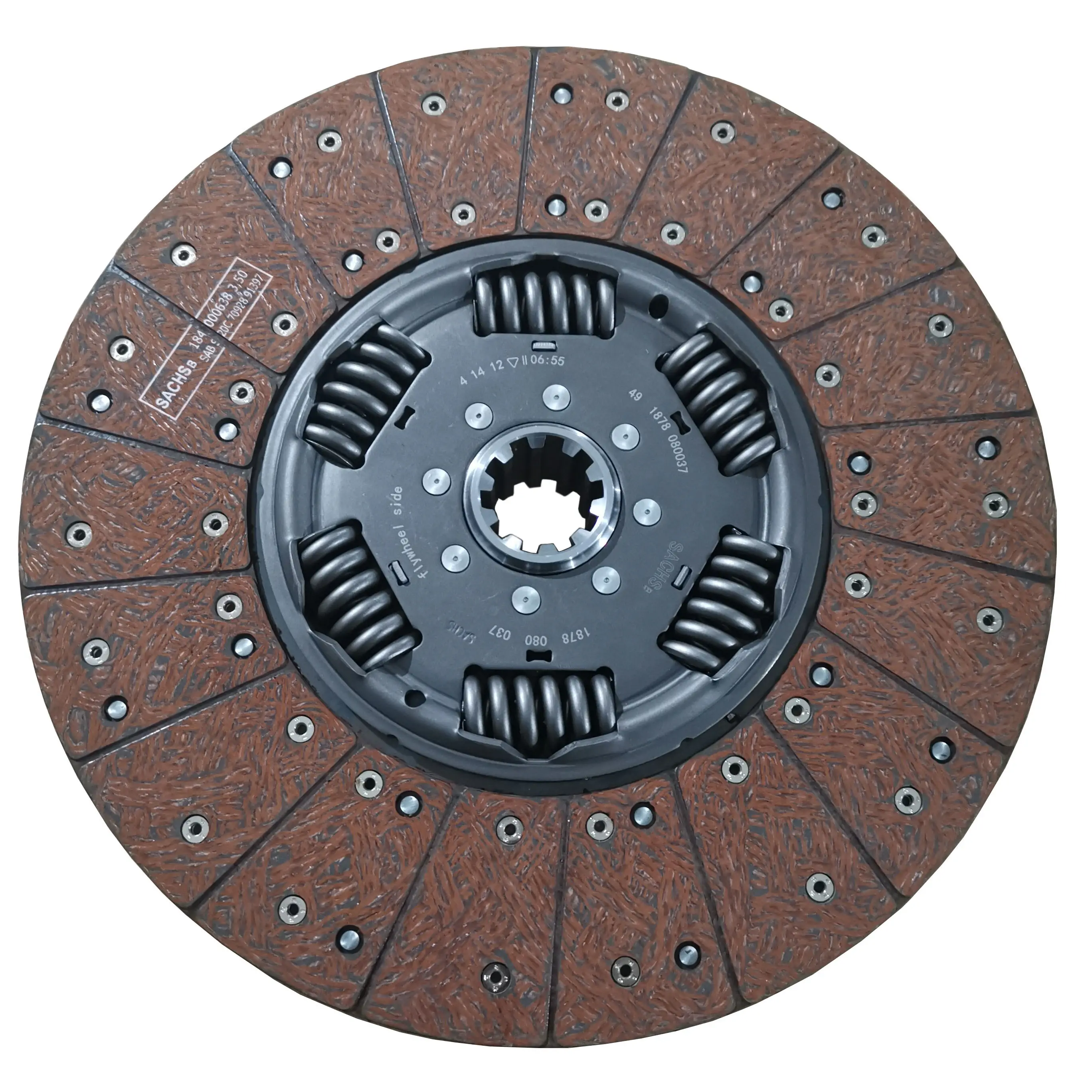 Clutch disc and plate