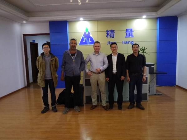 Visit of Dutch customers