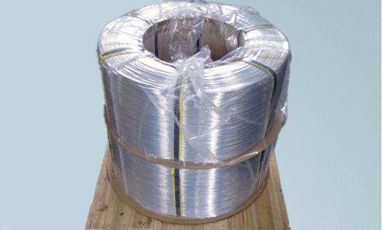 Galvanized steel wire for optical cables