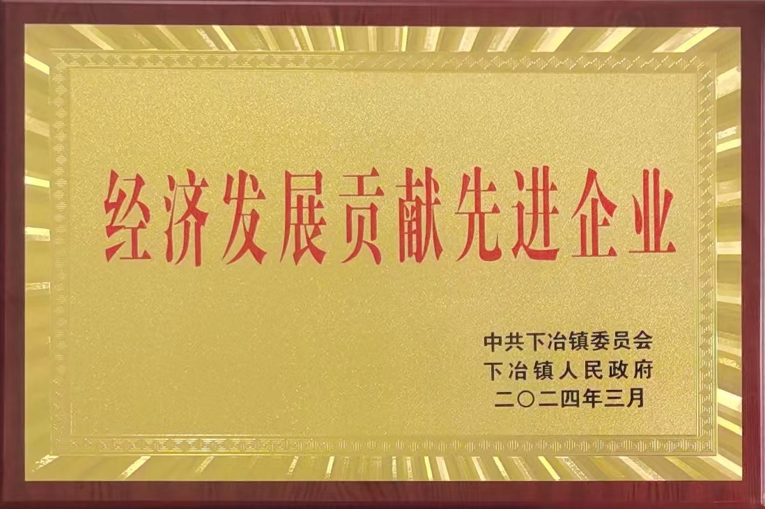 經(jīng)濟(jì)發(fā)展貢獻(xiàn)先進(jìn)企業(yè)