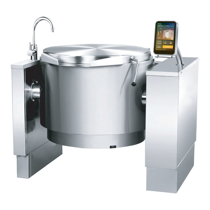Electric Stainless Steel Tilting Boiling Pan for Commercial Use for Hotels Restaurants Food Shops New Kitchen Machines