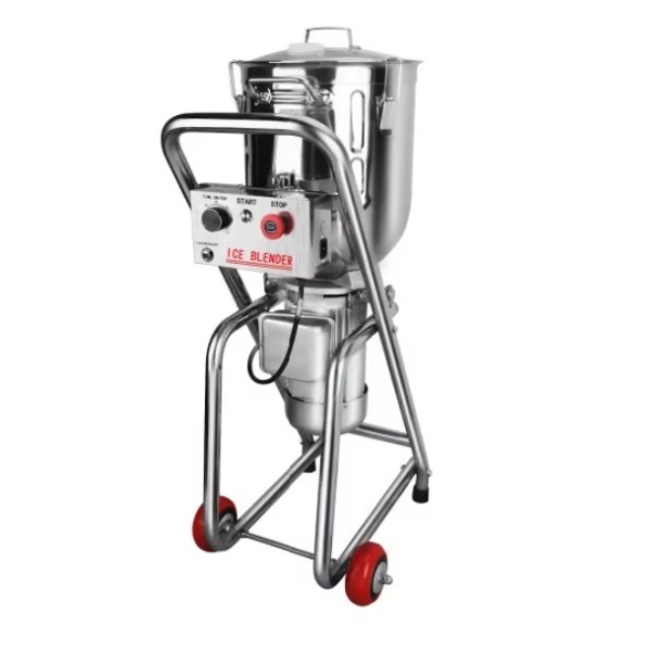 Feelart Stainless Steel Cart Style Ice Blender Commercial Kitchen Refrigeration Equipment for Fast Food Restaurants Catering