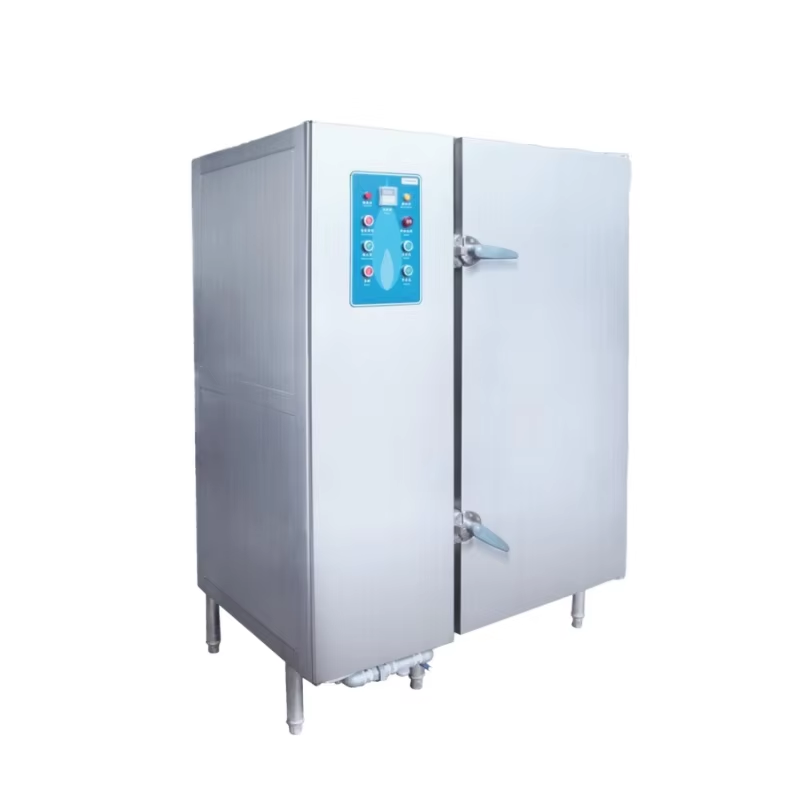 New Commercial Cooking Equipment Environmentally Friendly Gas-Fired Trolley Type Steam Cabinet for Hotels and Restaurants