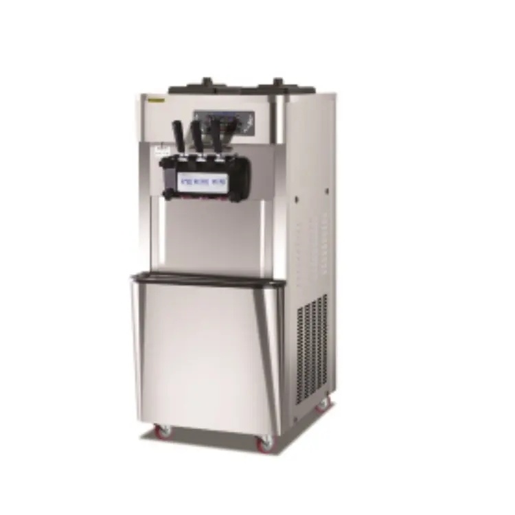 All Types Restaurants Equipment Sets Tools Vertical Three Head Ice Cream Machine Essential for Every Restaurant Kitchen Machines