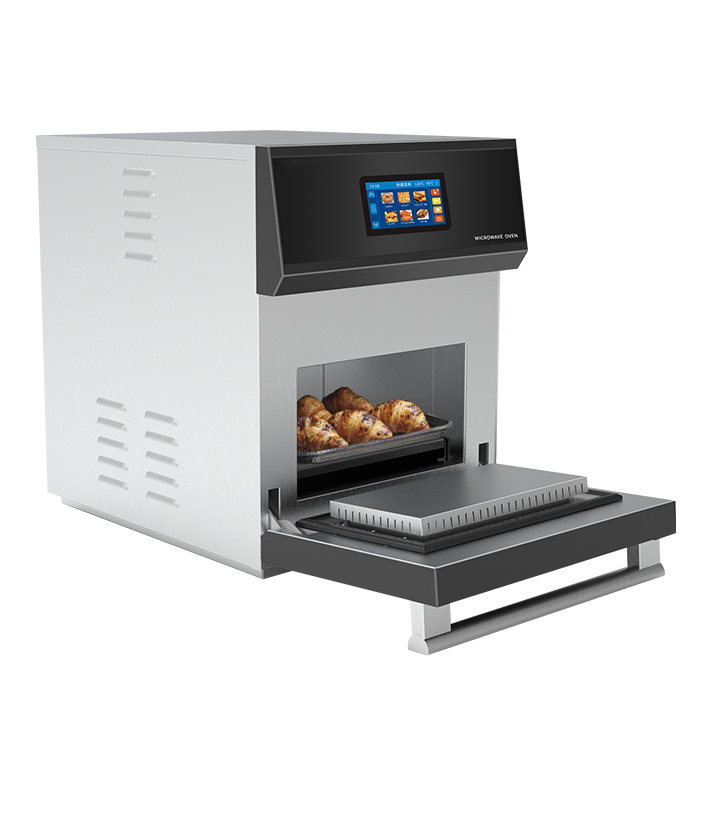 Fast Restaurant Catering Stainless Steel Kitchen Machines Microwave Speed Oven for Quick Bakery Applications for Fast Chain