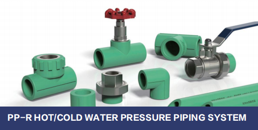 PP-R HOT/COLD WATER PRESSURE PIPING SYSTEM