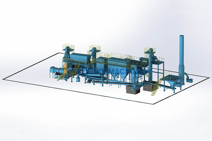 Extrusion Granulation Compound Fertilizer Production Line