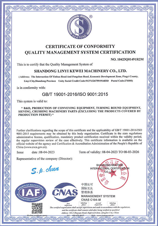Quality management system certification Quality management system certification