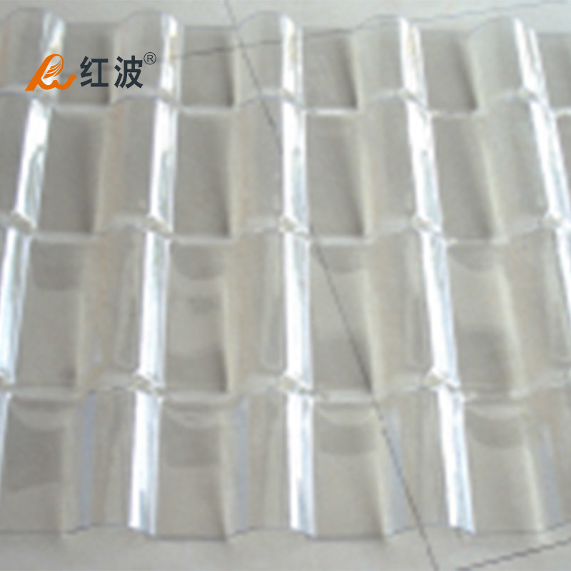 PC transparent synthetic resin tile