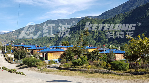 《社会纵横》栏目视觉下：墨脱上的红波合成树脂瓦