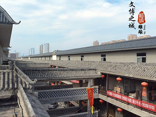 【工程案例】文博之城 红波雕琢