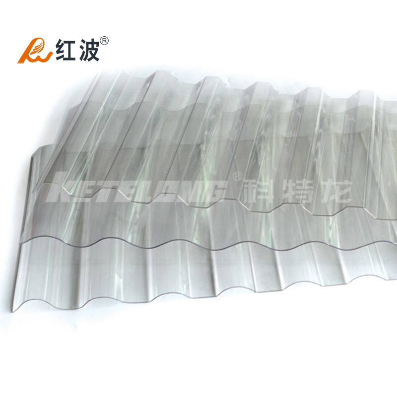 Agricultural Greenhouse PC Transparent Corrugated Sheet