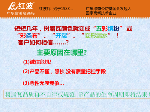 第一届全国树脂瓦行业标准研讨交流会精彩实记